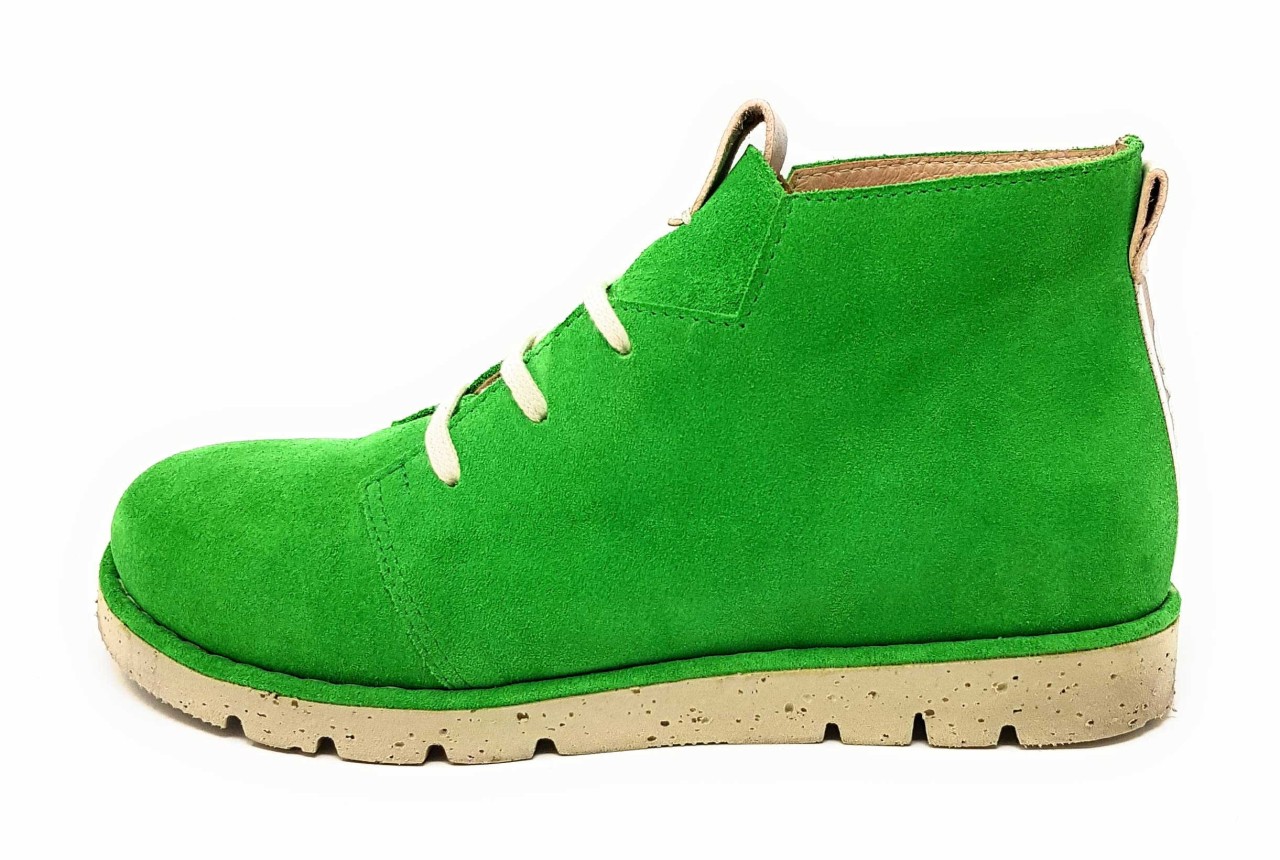BRAKO Schnür-Stiefeletten grün