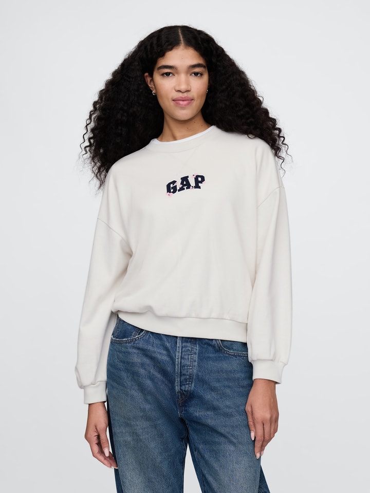 GAP Sweatshirt in Creme günstig kaufen
