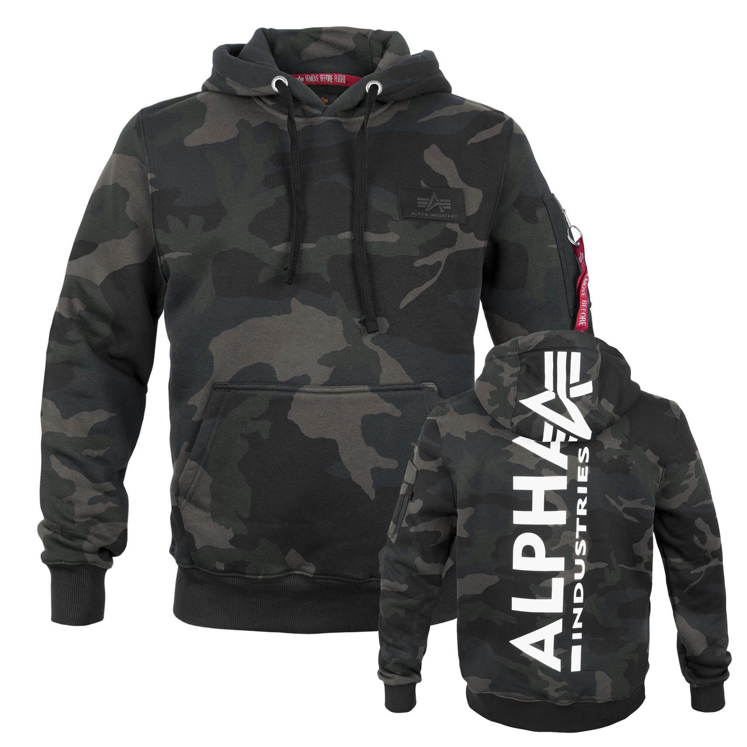 Back Print Hoody