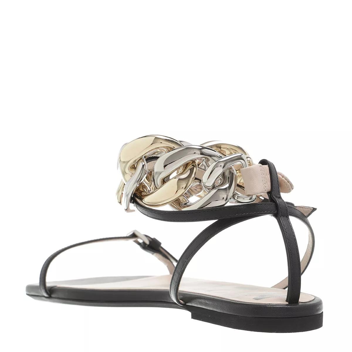 L´AUTRE CHOSE Riemchen Sandalen schwarz Sandale