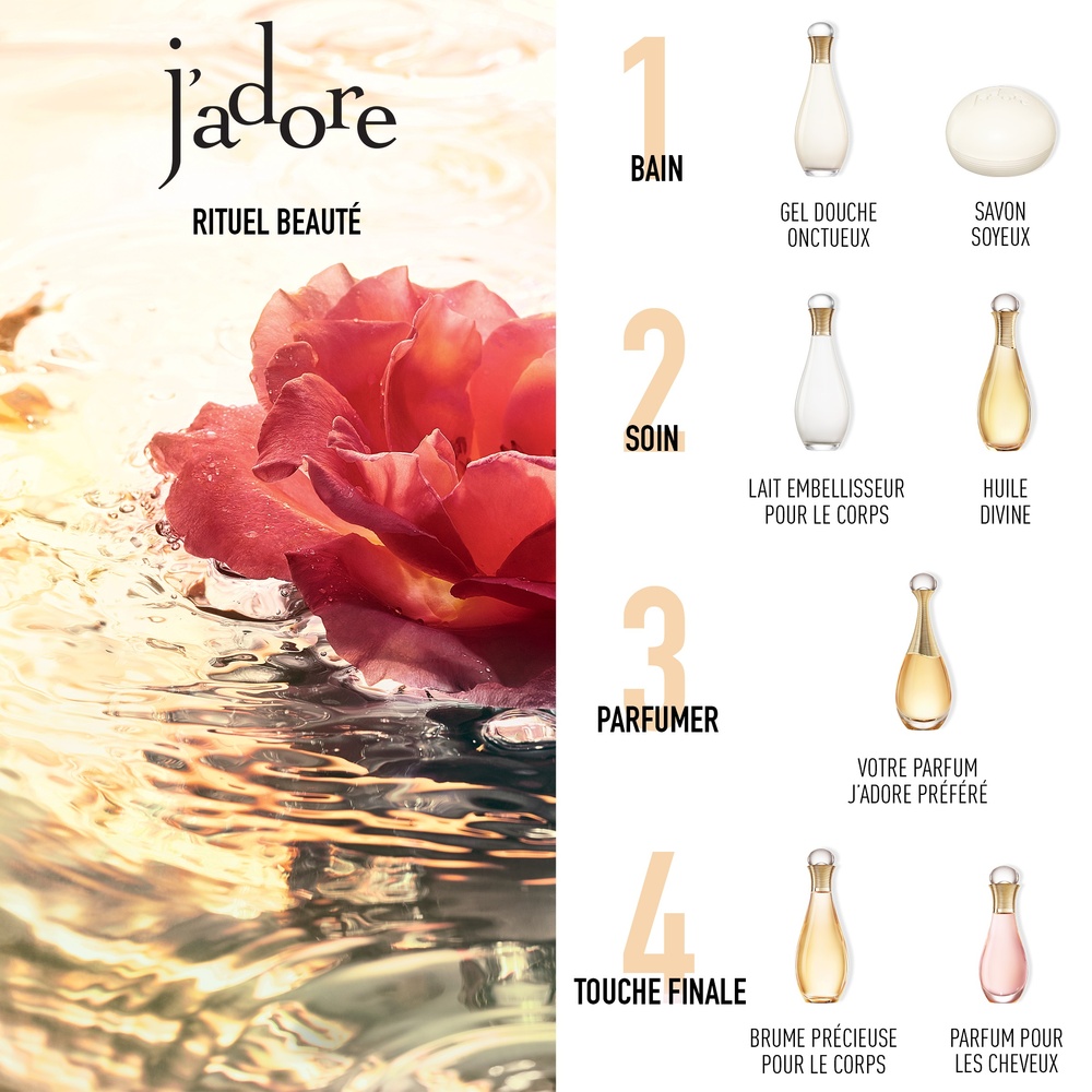 DIOR J'adore Huile divine sèche pour le corps