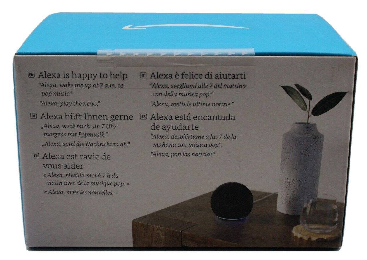 Amazon Echo Dot 5. Generation Alexa Smart Lautsprecher 2022 Smart Speaker (WLAN (WiFi), Bluetooth, mit Sprachsteuerung, Einfache Installation, Mikrofon-aus-Taste)