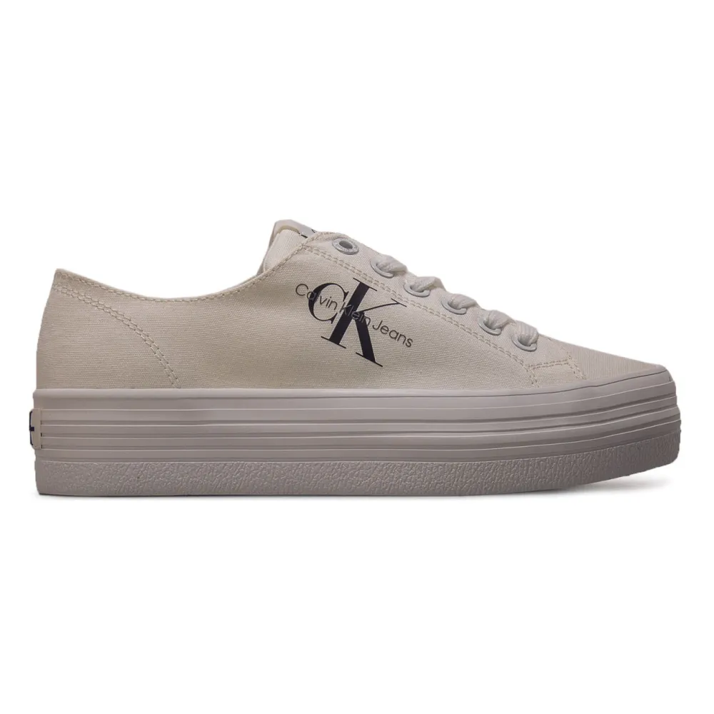 Calvin Klein Flatform YW0YW01030-YBR / weiss