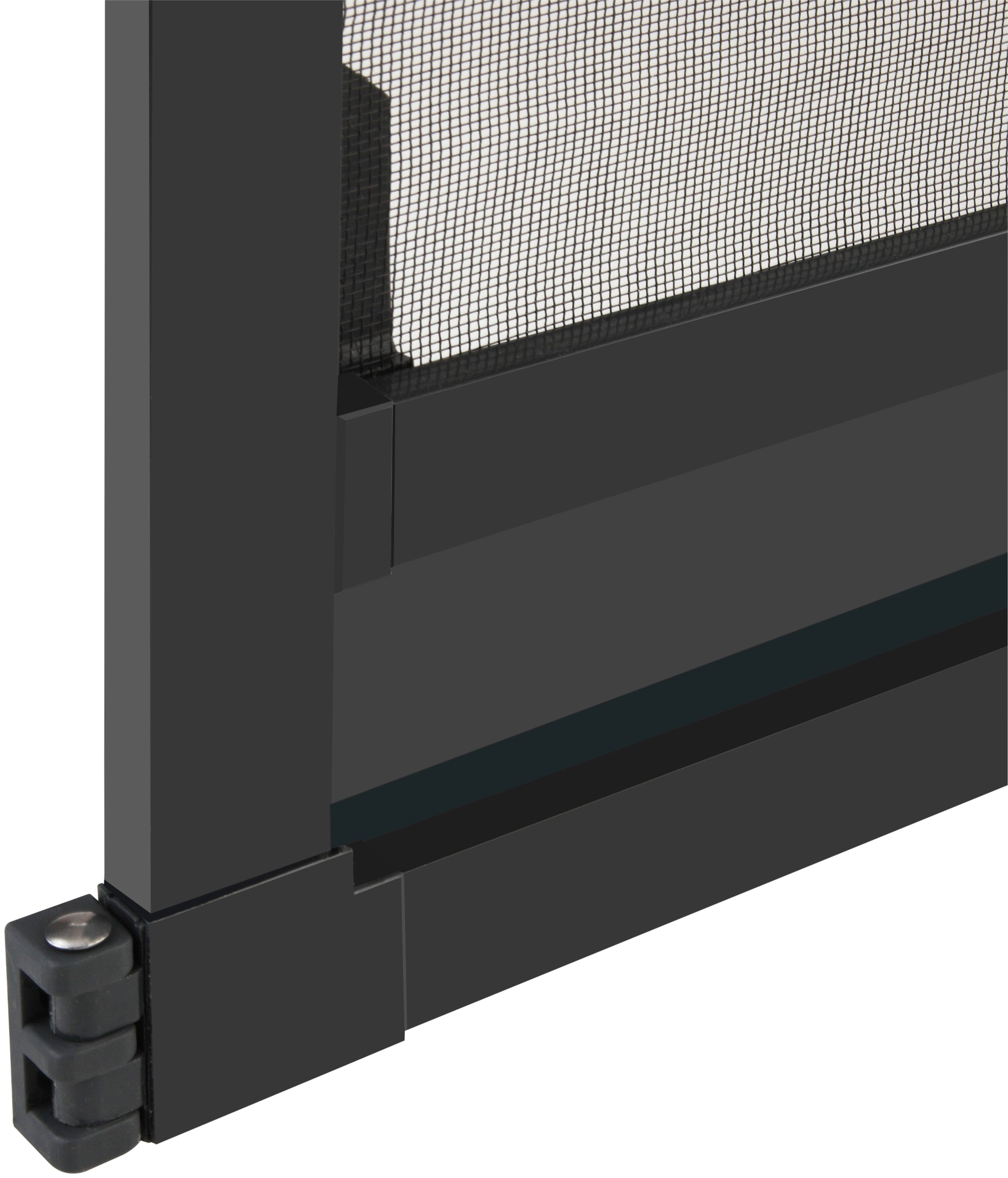hecht international Insektenschutz-Tür BASIC, anthrazit/anthrazit, BxH: 100x210 cm