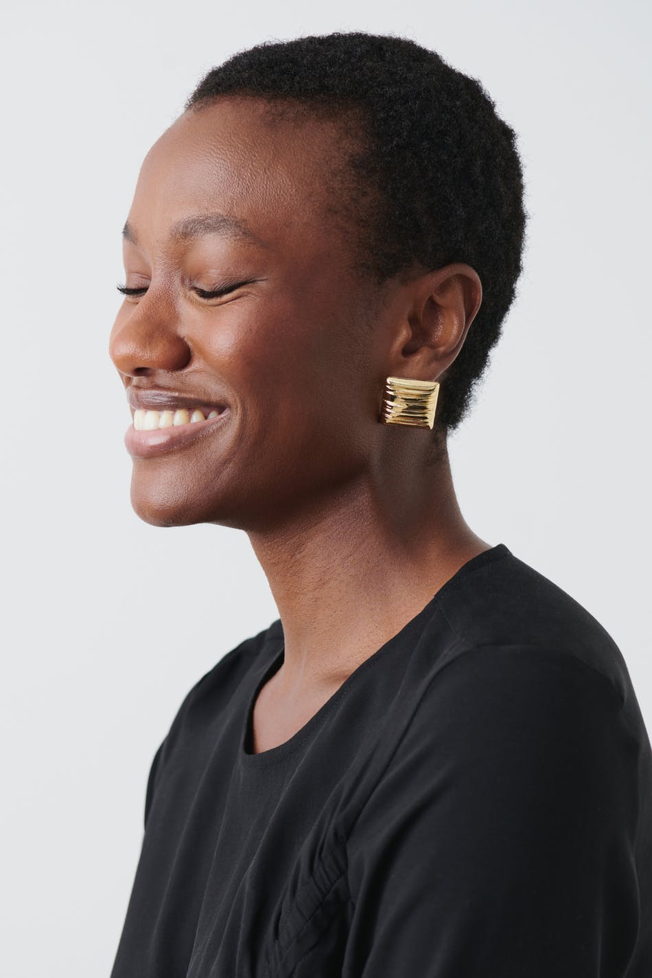 Square earrings