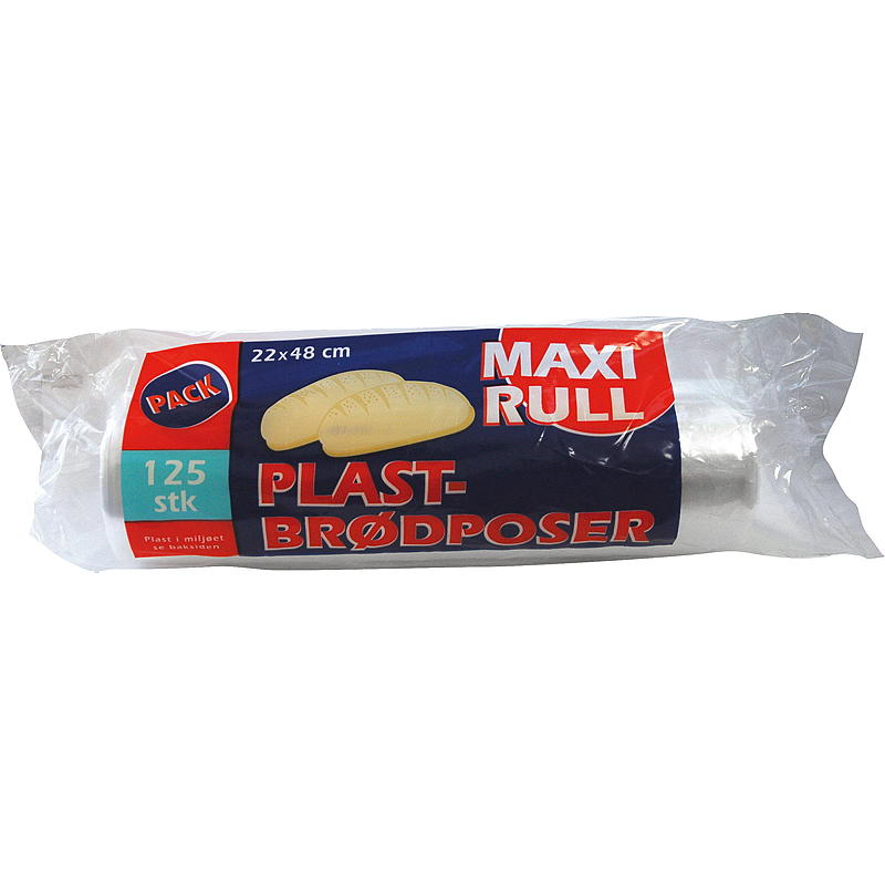 Quick Brødposer 125 stk Maxi rull