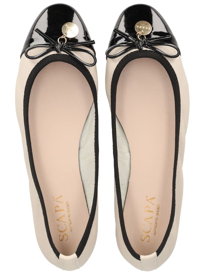 Scapa Ballerinas in Creme günstig kaufen