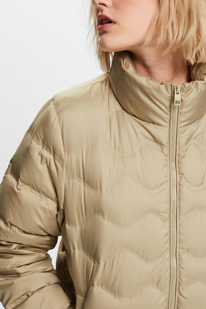 Recycelt: Gesteppte Pufferjacke
