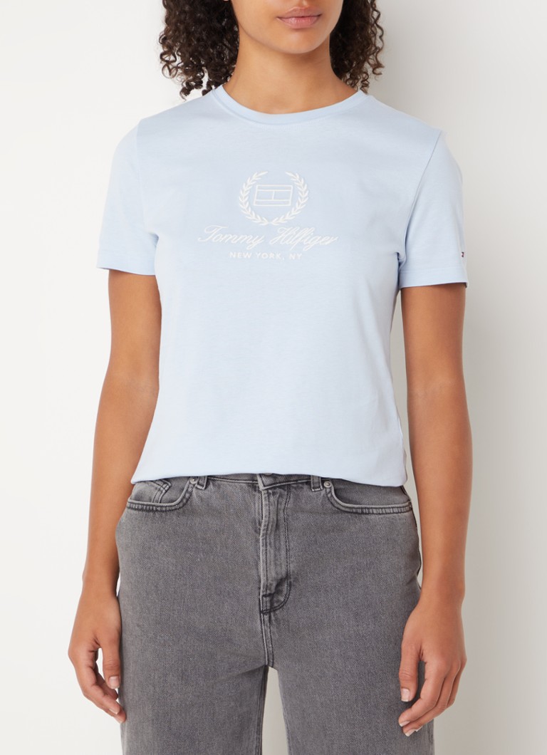 Tommy Hilfiger T-shirt with logo embroidery