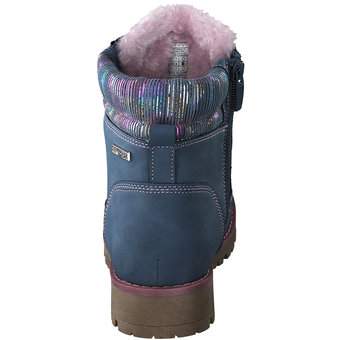 Puccetti Schnür Boots in blau