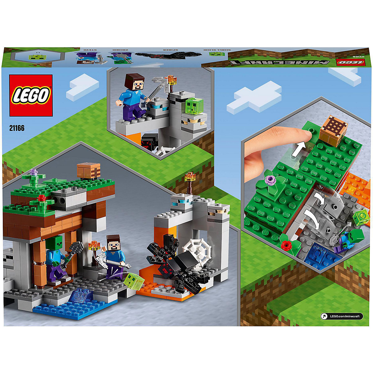 LEGO® Minecraft 21166 Die verlassene Mine