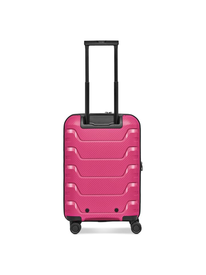 Smartbox Edition 01 4 Rollen Kabinentrolley 55 cm mit Dehnfalte in pink günstig kaufen onesize
