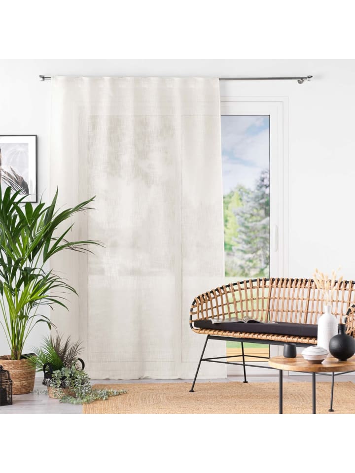 Douceur d’Intérieur Gardine in beige günstig kaufen