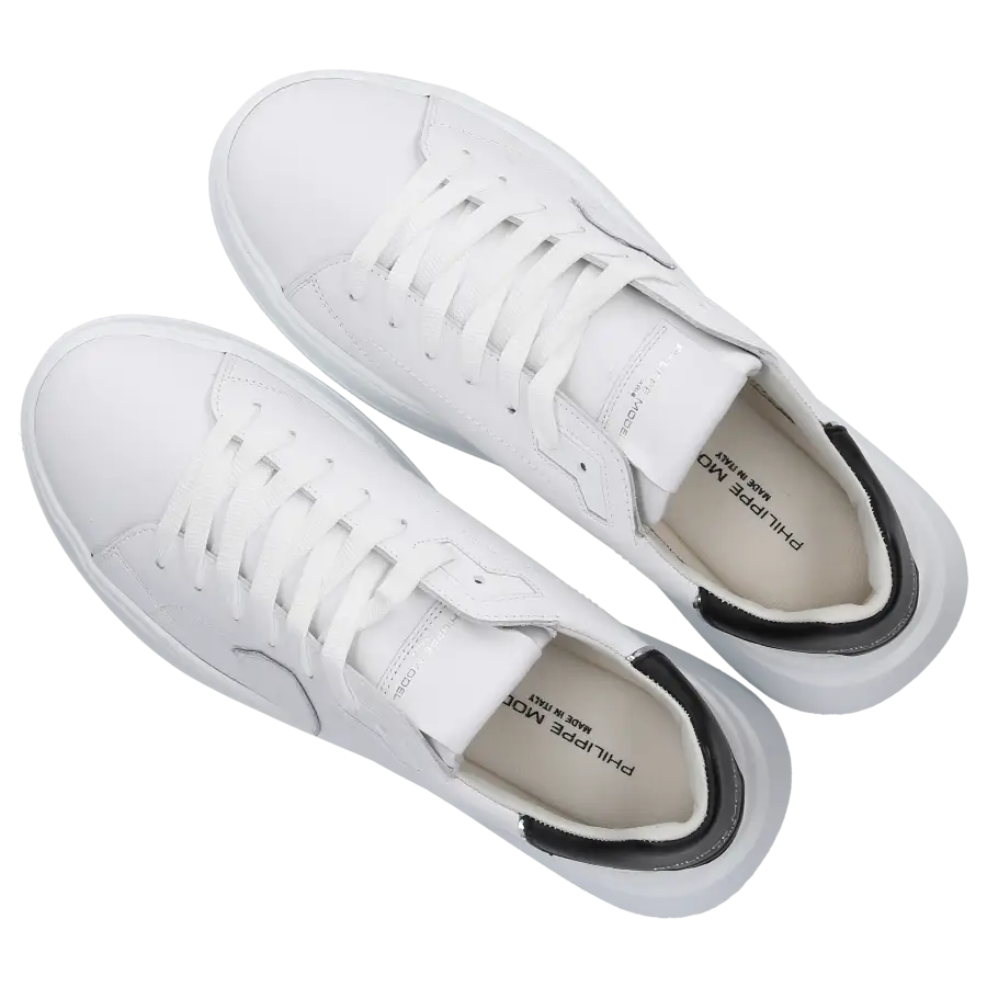 Philippe Model - Sneaker low TRES TEMPLE Kalbsleder - weiß
