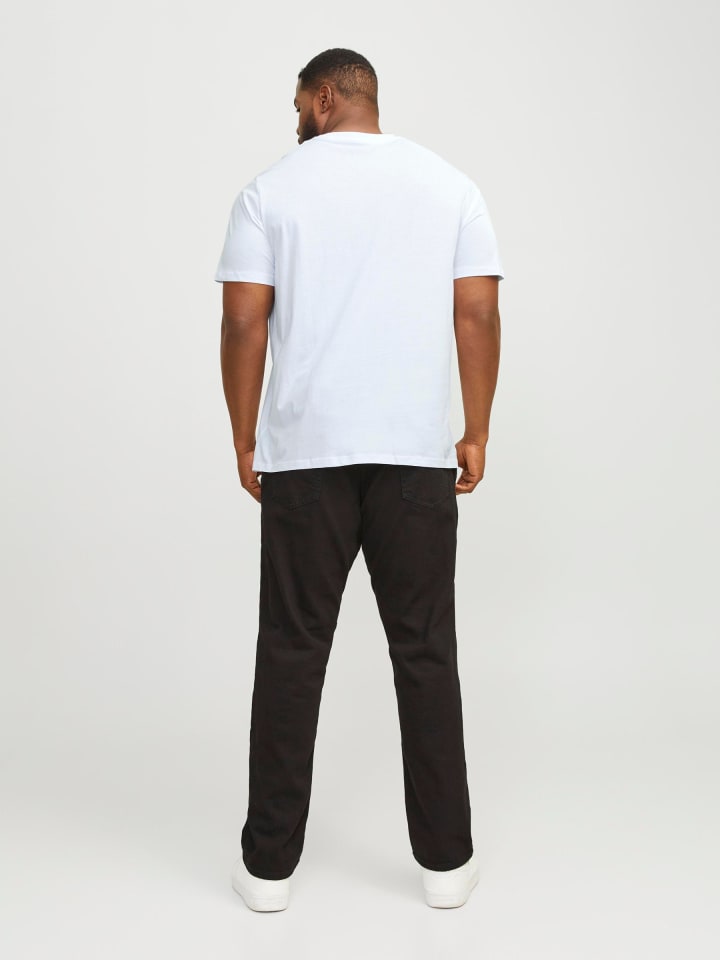 JACK & JONES PLUS T-shirt in White günstig kaufen