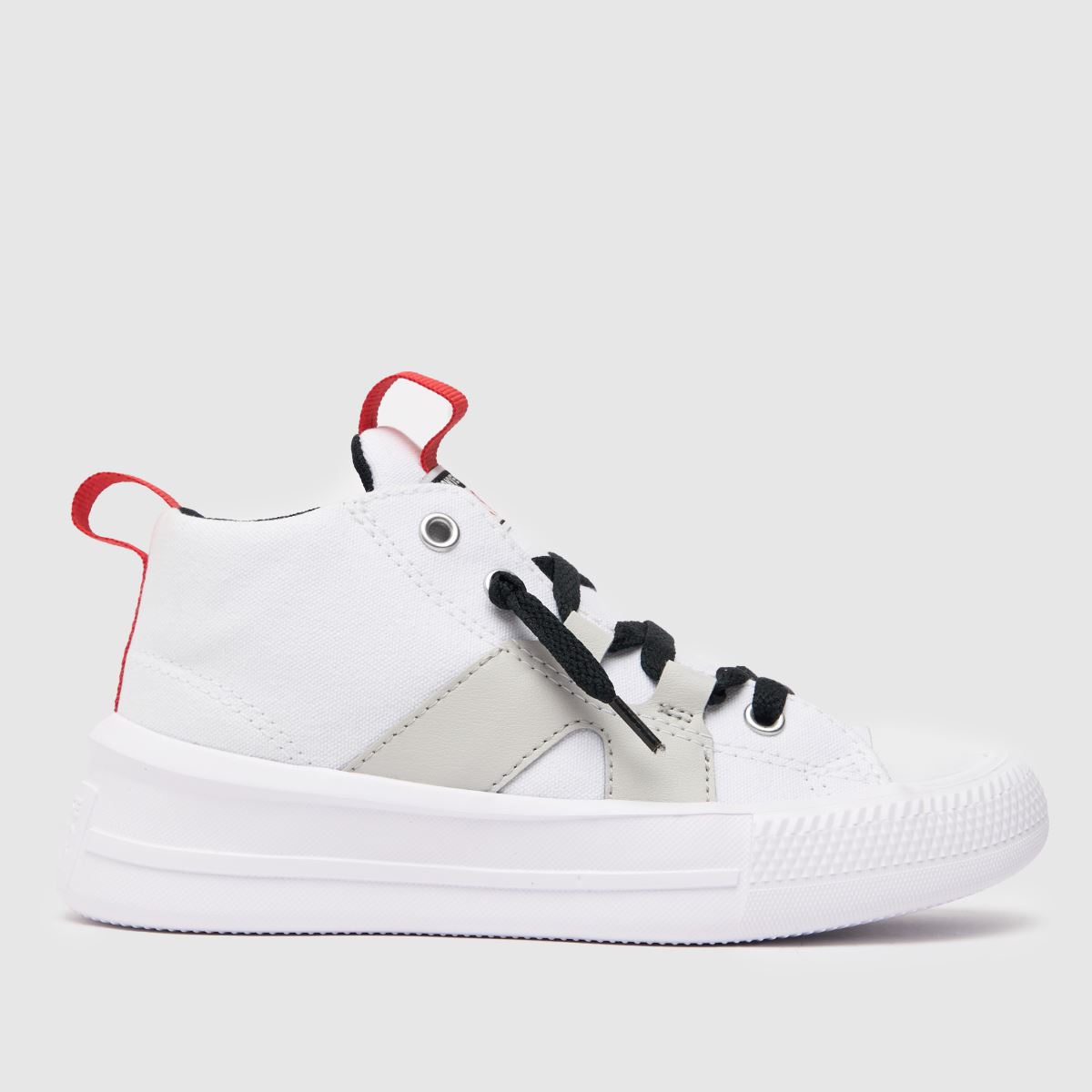 Converse vita och svarta All Star Ultra Color Pop Junior-sneakers