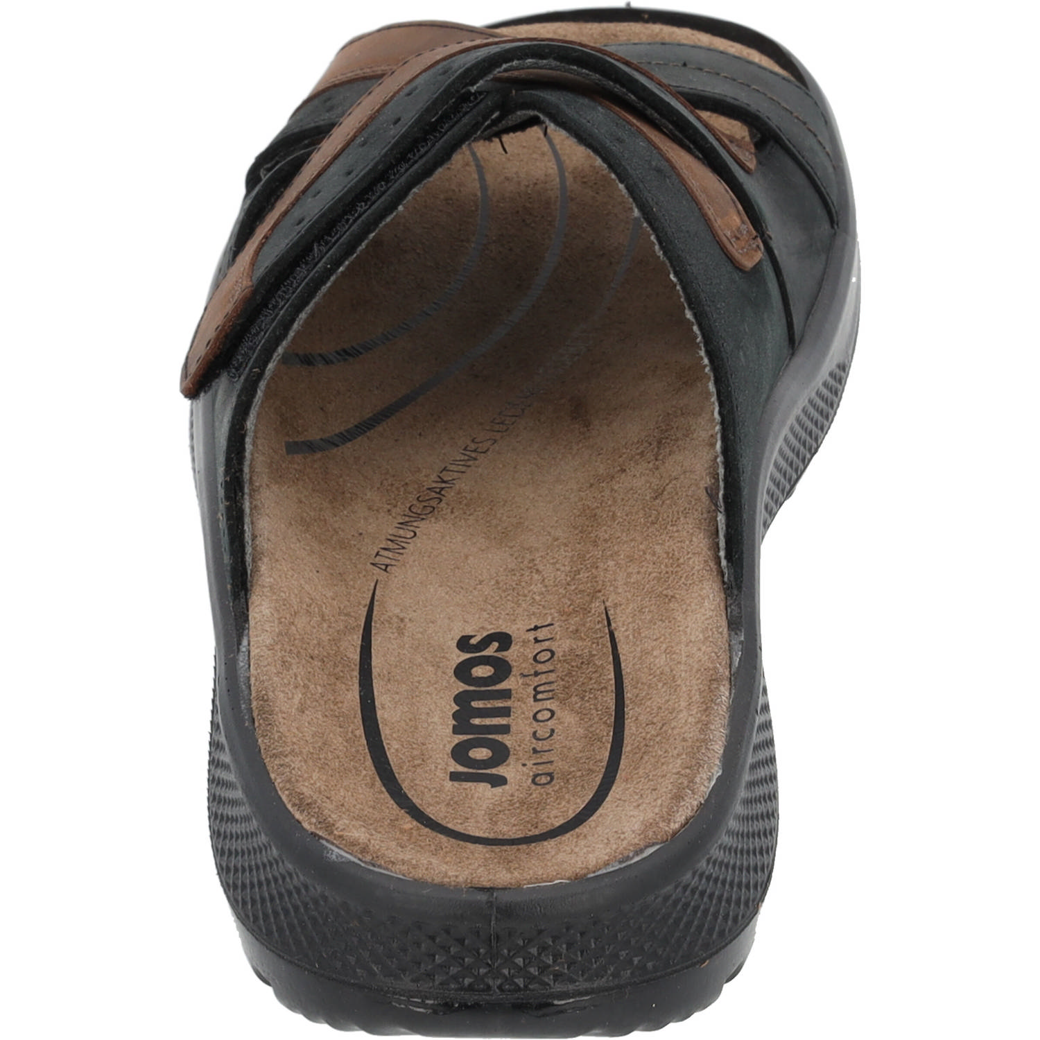 Jomos 506604, Pantoletten, Herren, Schwarz