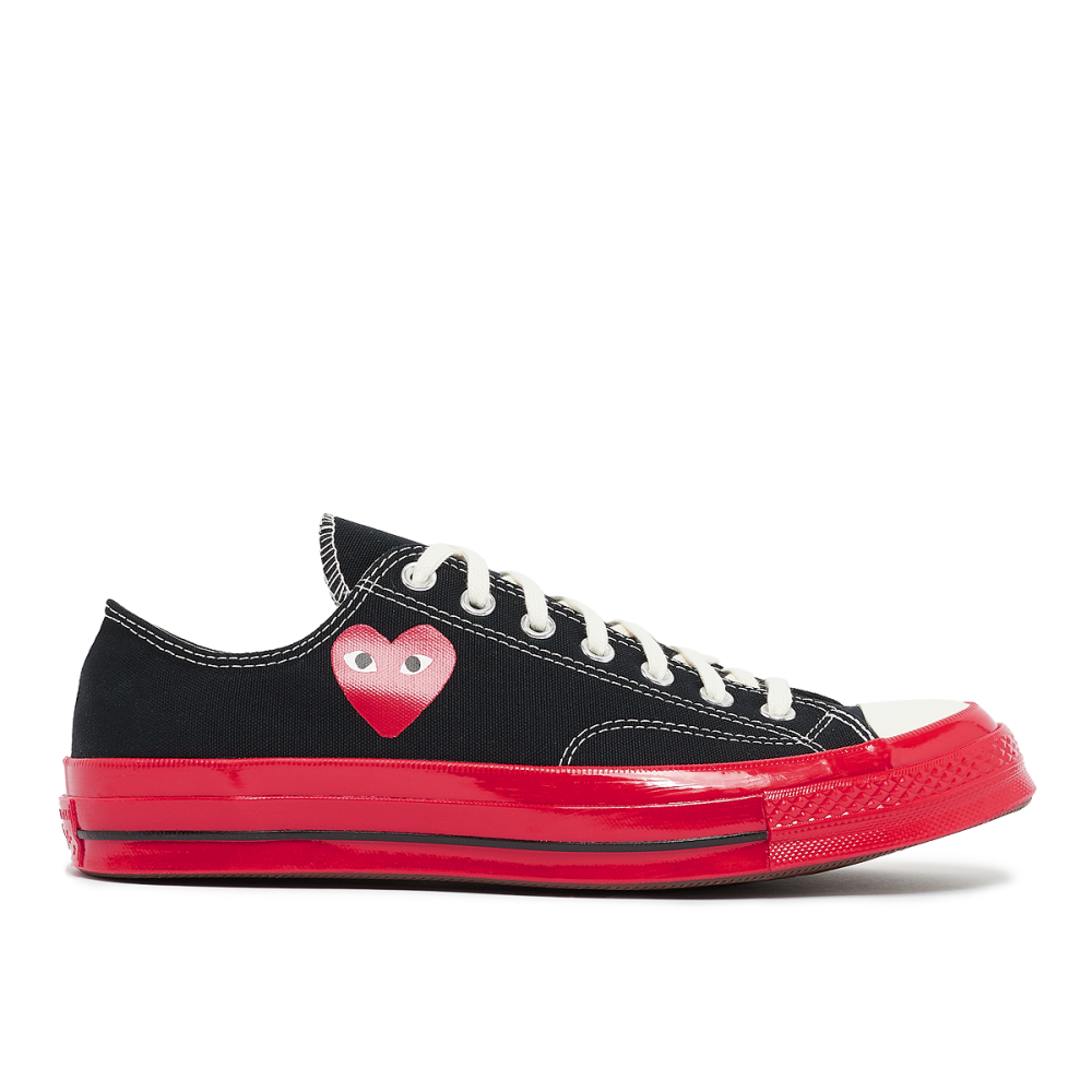 Comme des Garcons Play Sole Chuck 70 Low P1K123-1 / schwarz
