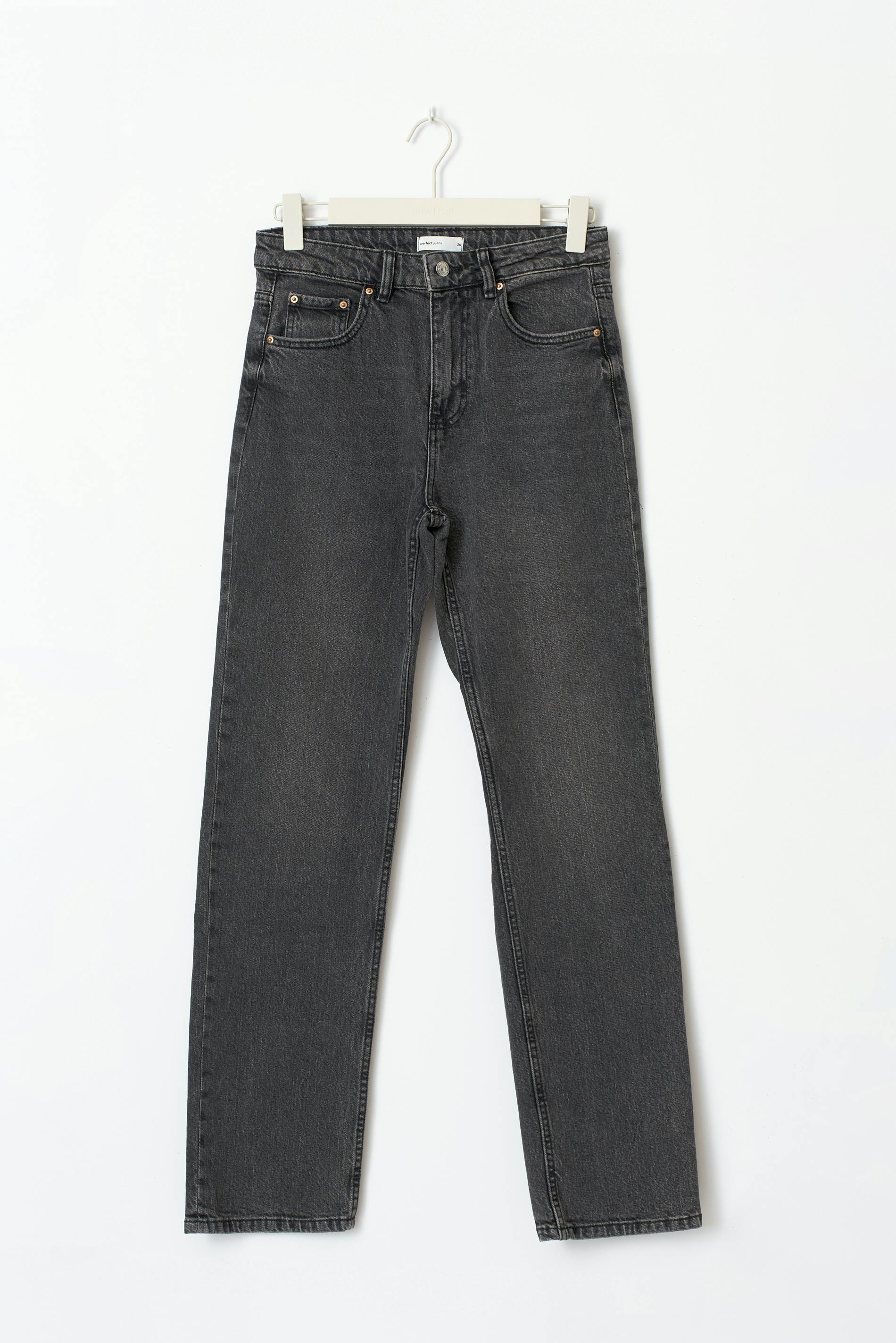 Mid straight jeans