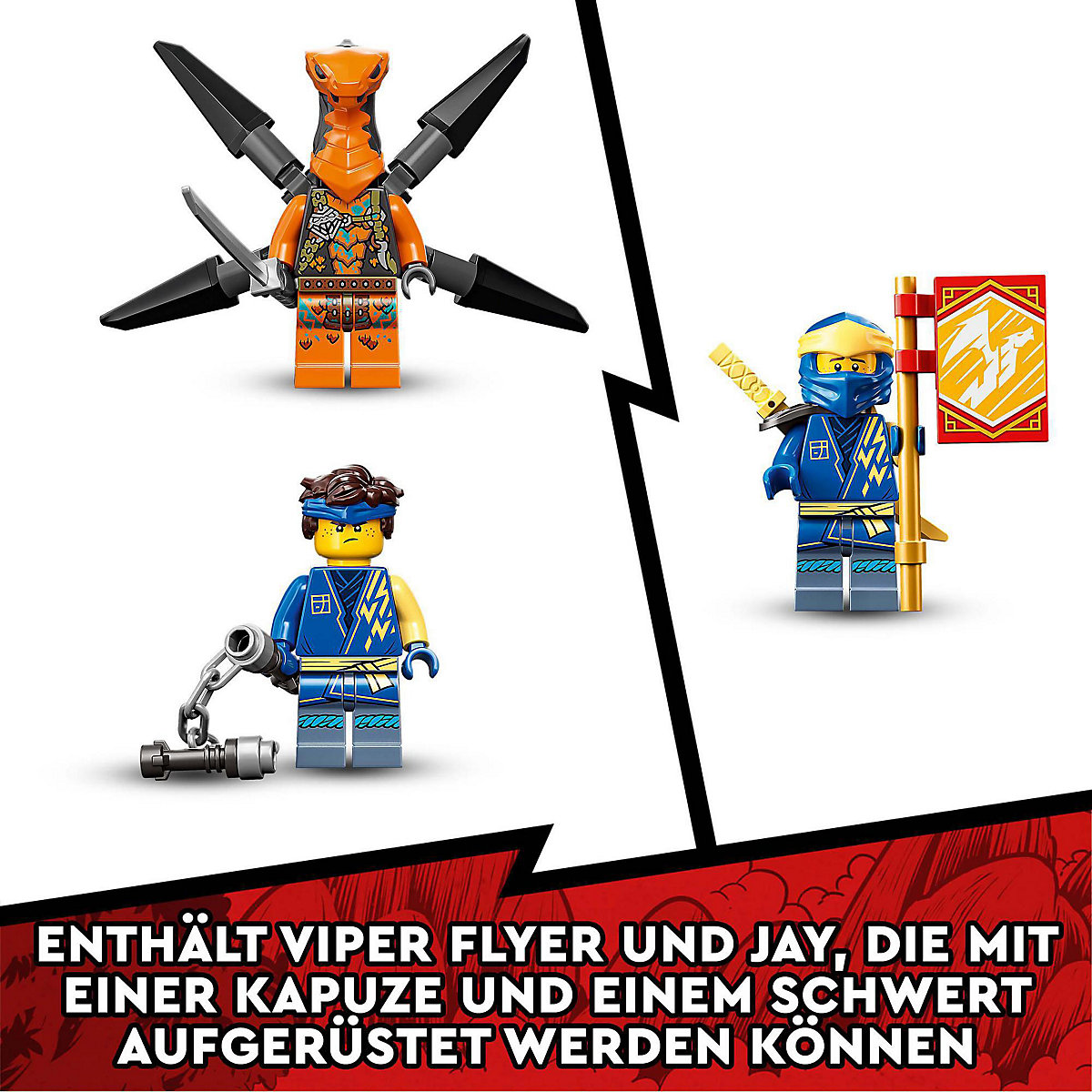 LEGO® Ninjago 71760 Jays Donnerdrache EVO