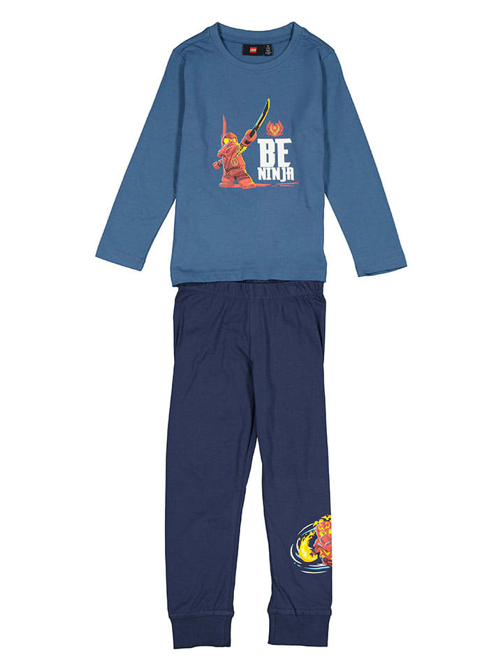 LEGO Pyjama in Dunkelblau/ Blau günstig kaufen