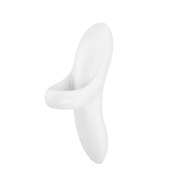 „Satisfyer Bold Lover“ baltas intymios erdvės masažuoklis
