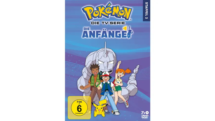 Pokémon - Die TV-Serie: Die Anfänge - Staffel 2  [7 DVDs]