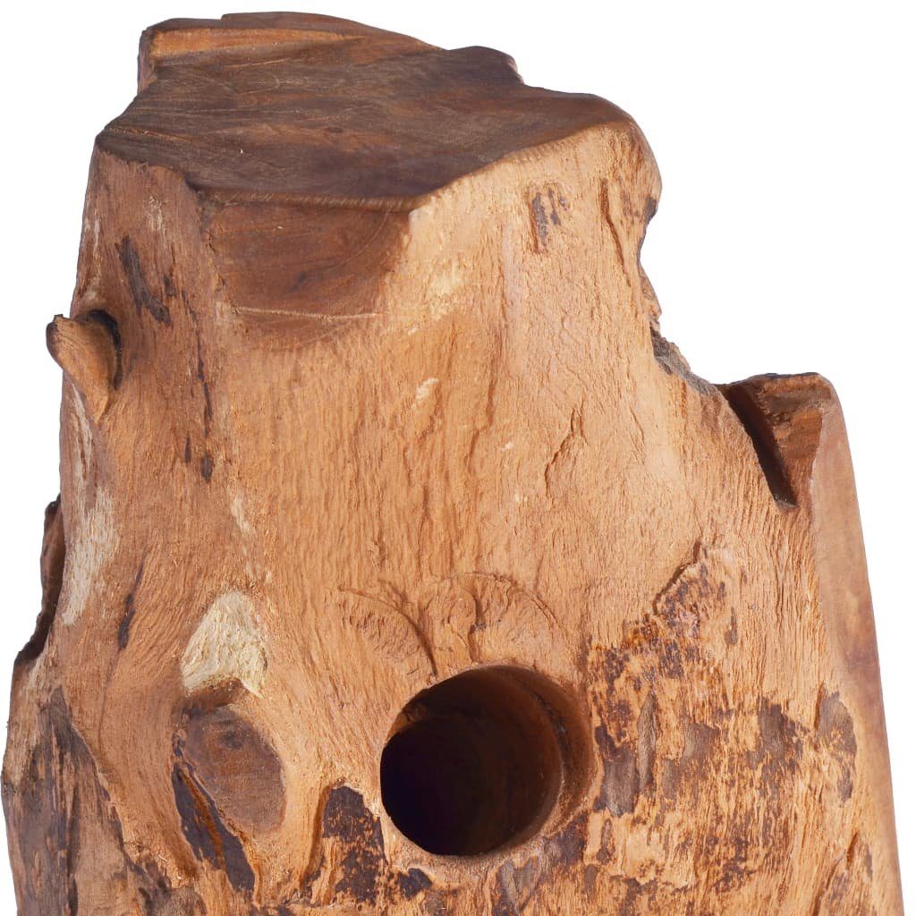 vidaXL Weinregal Weinständer für 8 Flaschen 40x30x80 cm Massivholz Teak, 8-tlg.