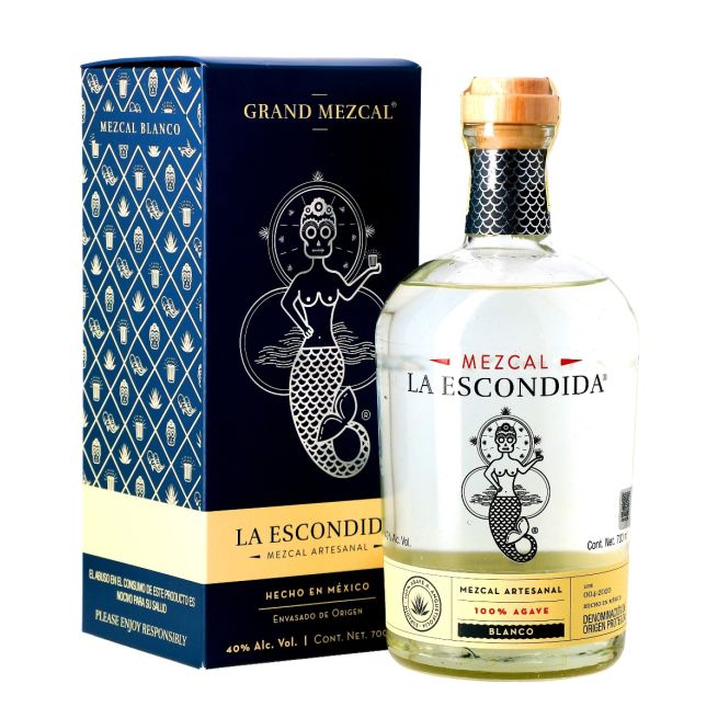 La Escondida, Blanco, Mezcal EO 0,7 ALC 40