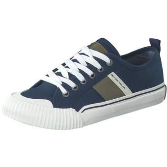 Tom Tailor Leinen Schnürer in blau
