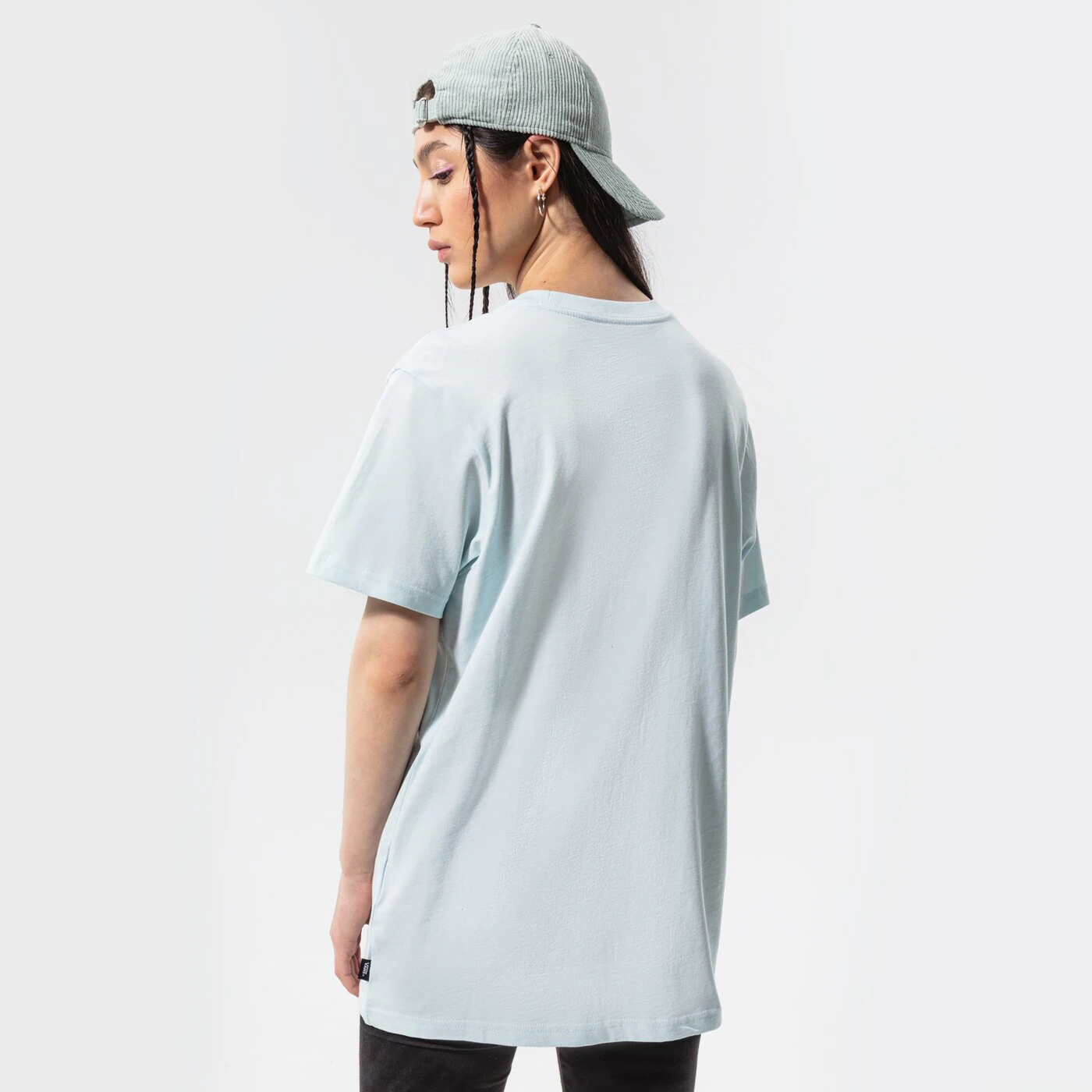 VANS T-SHIRT LEFT CHEST LOGO TEE EM Blau