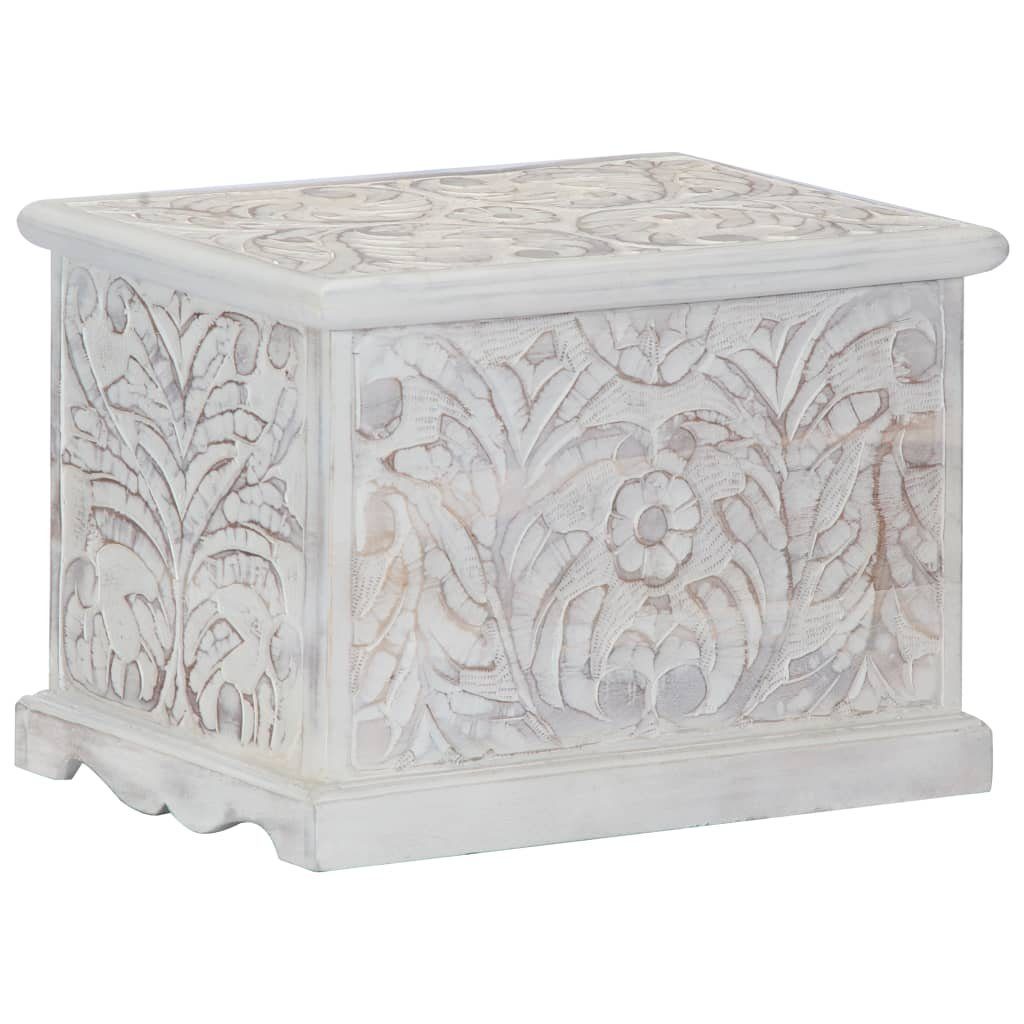 vidaXL Aufbewahrungsbox Aufbewahrungstruhe 58 x 40 x 40 cm Massivholz Akazie
