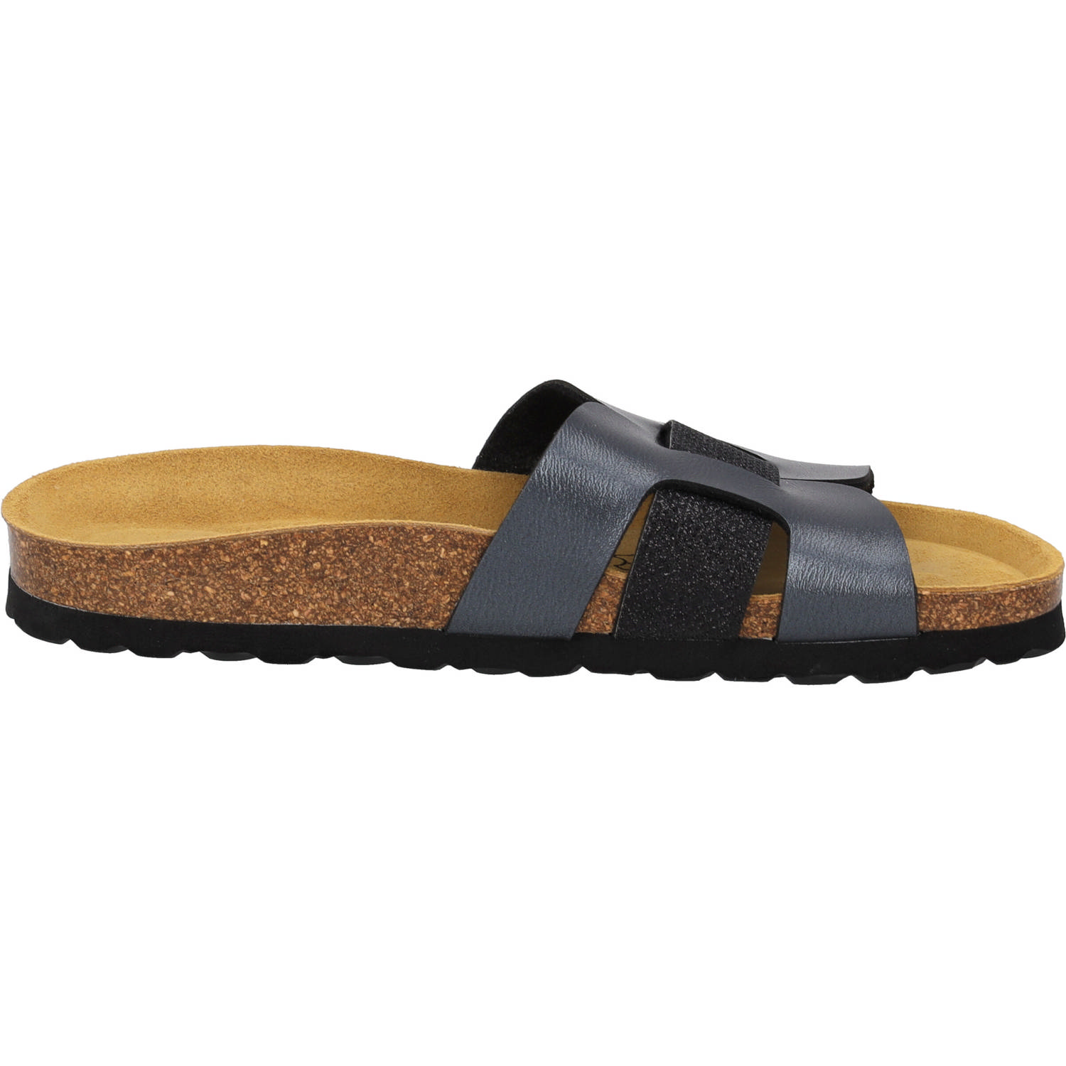 Palado Crisui, Pantoletten, Damen, Schwarz Metallic