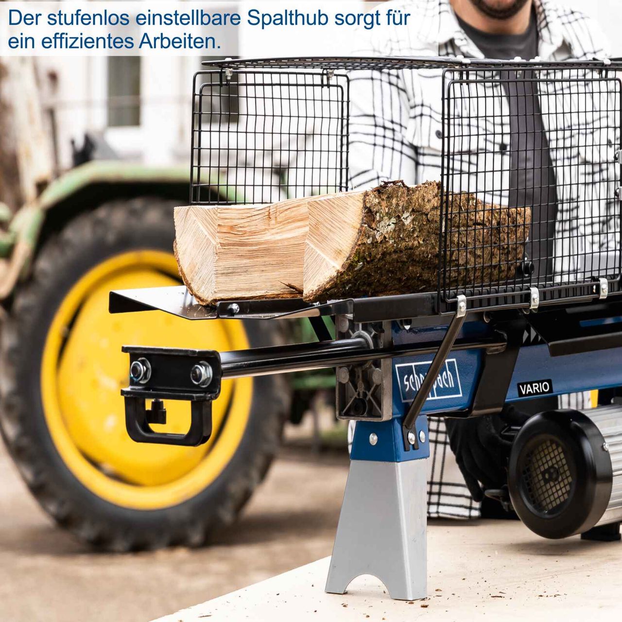 Scheppach Scheppach Holzspalter liegend HL760L
