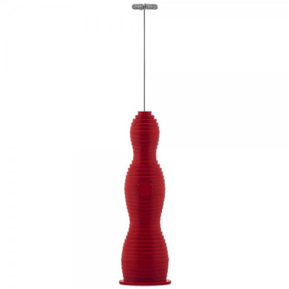 Alessi Milchaufschäumer Milchschräumer Pulcina Rot