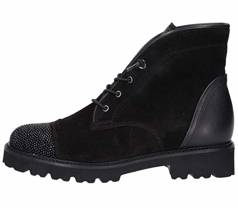GABOR Schnür-Stiefeletten schwarz