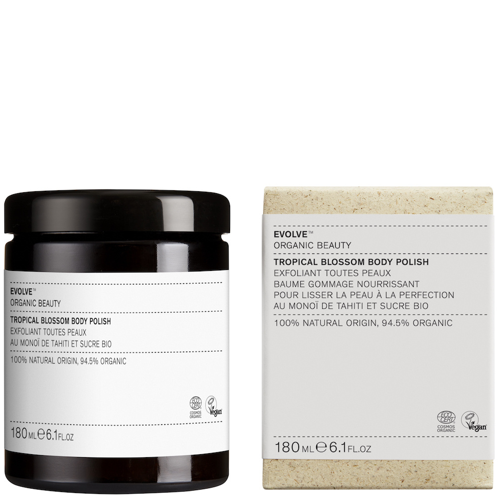 evolve organic beauty TROPICAL BLOSSOM BODY POLISH Baume gommage nourrissant