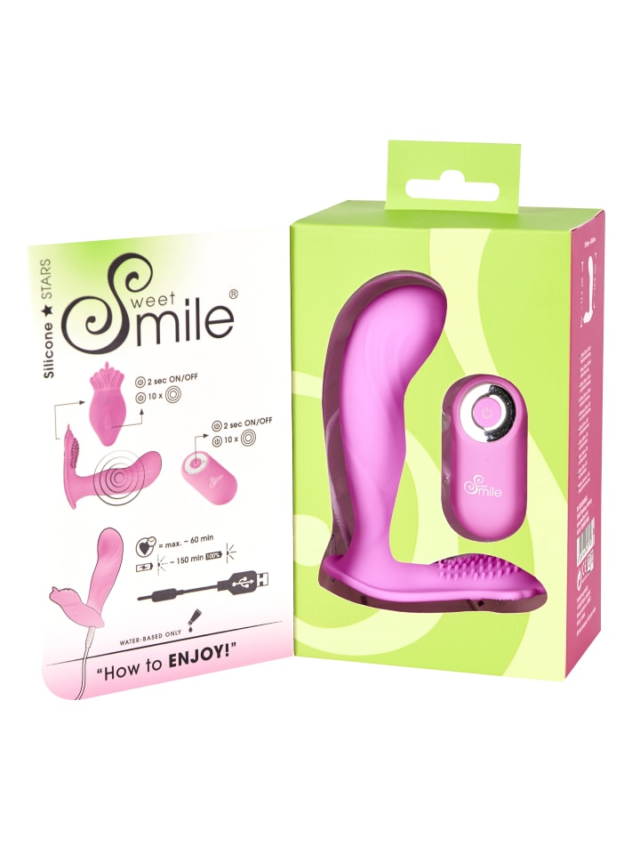 Sweet Smile Vibrator G-Spot Panty Vibe in pink günstig kaufen 11,5 cm