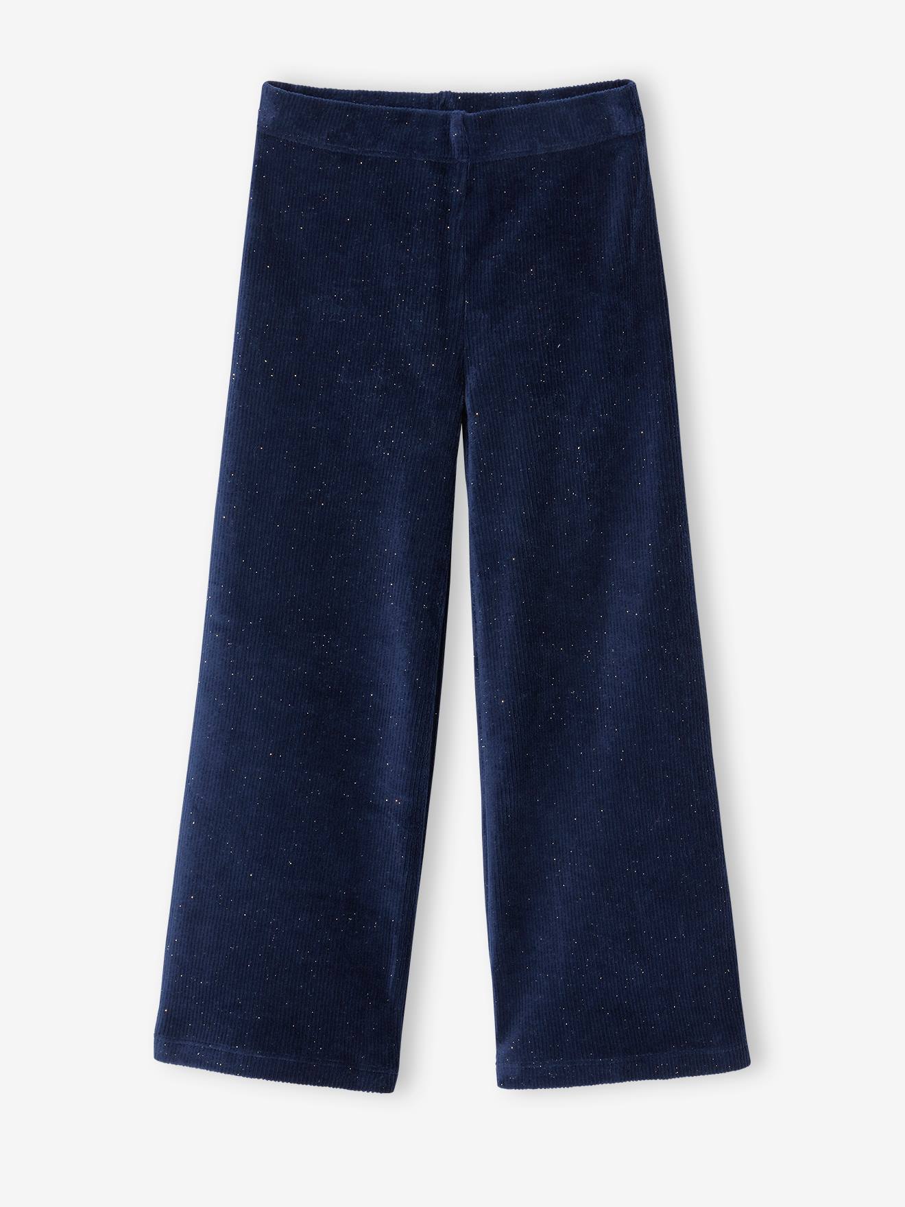 Vertbaudet Mädchen Cord-Leggings - marine