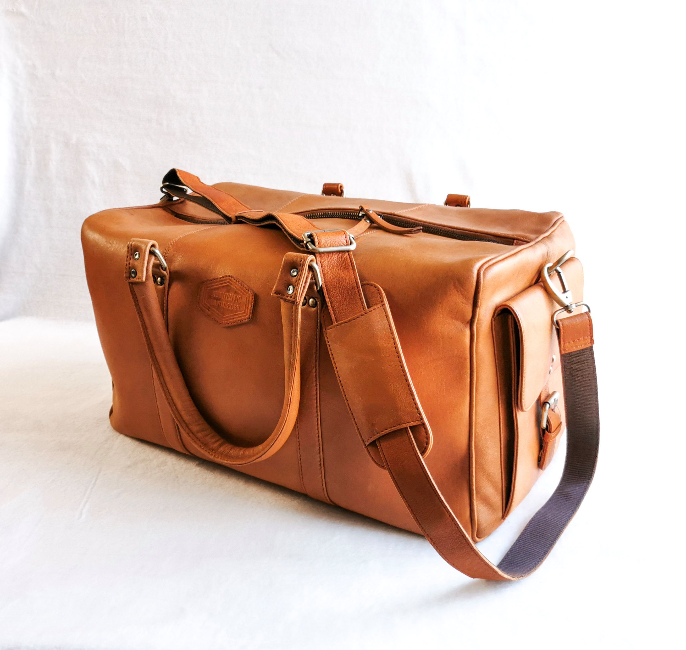 Landleder Weekender Echtleder Weekender - Reisetasche Authentic Landleder, Echt-Leder