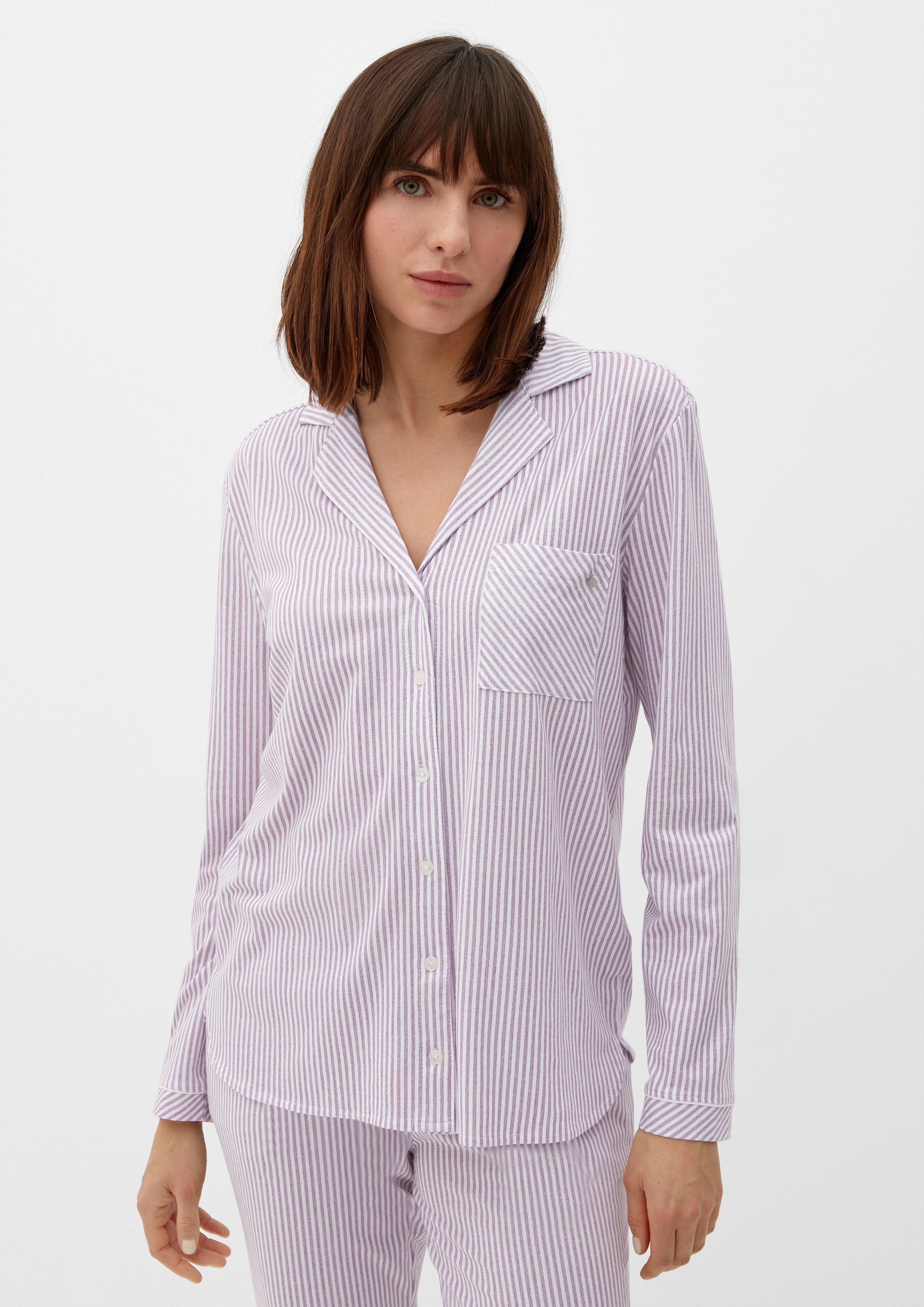 Klassisches Pyjamaoberteil  6008035-49G1