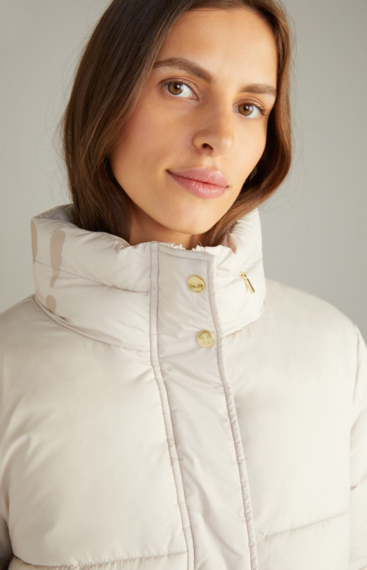 Steppjacke in Offwhite