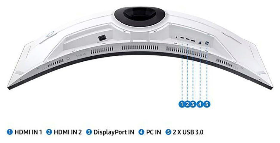 Samsung Odyssey Neo G9 S49AG954NP Curved-Gaming-LED-Monitor (124 cm/49 