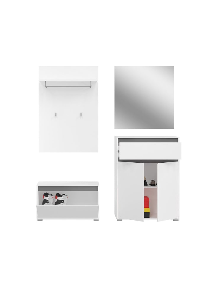 ebuy24 Weiß 167 x 35 cm günstig kaufen onesize