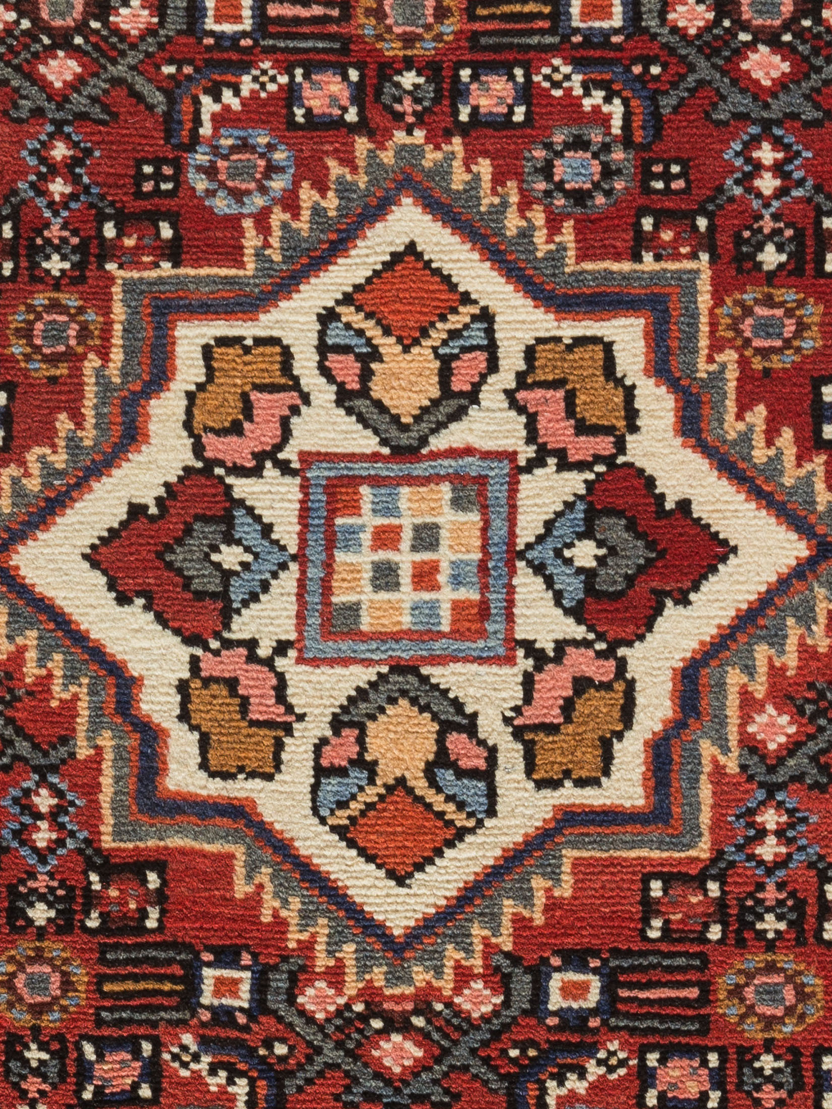 Hosseinabad Hamadan ca. 105 x 158 cm, Unikat / Einzelstück