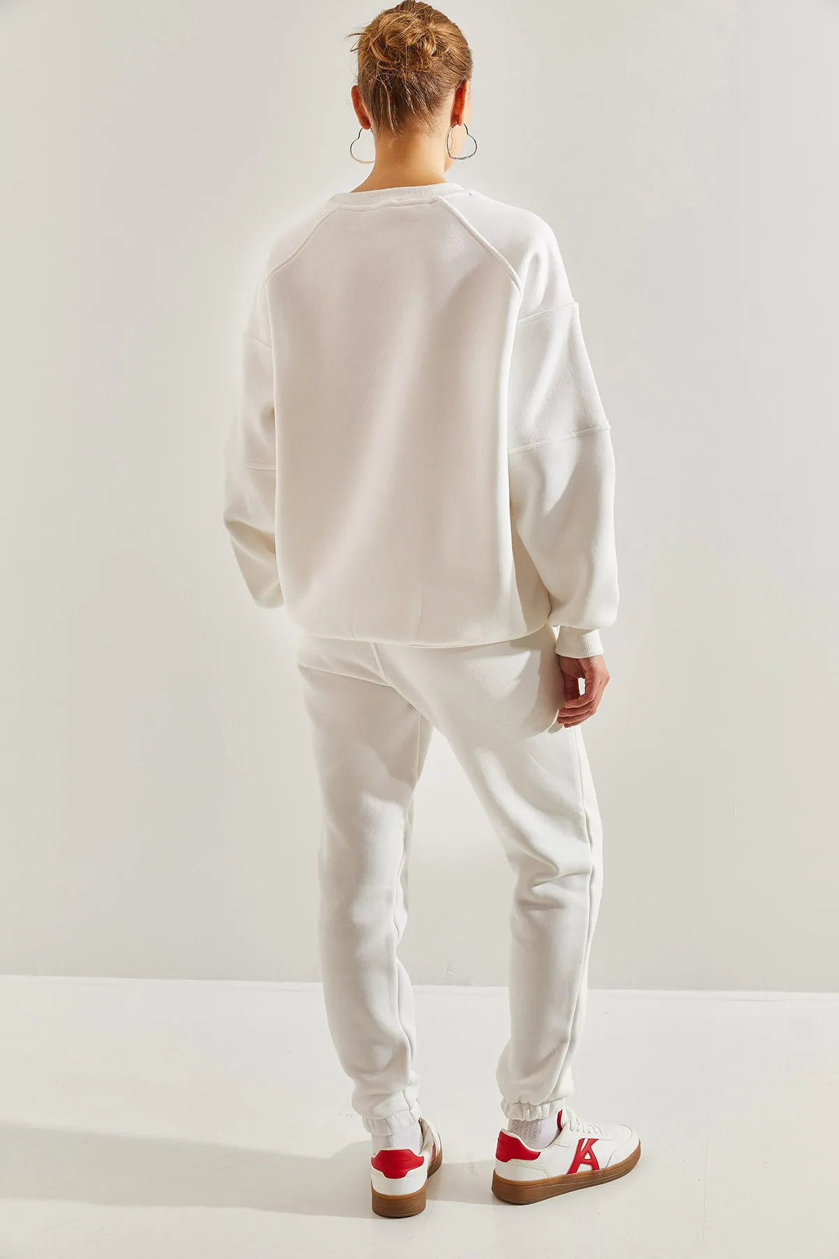 Bianco Lucci  Set aus Oberteil und Unterteil mit drei Fäden und Raglanärmeln für Damen