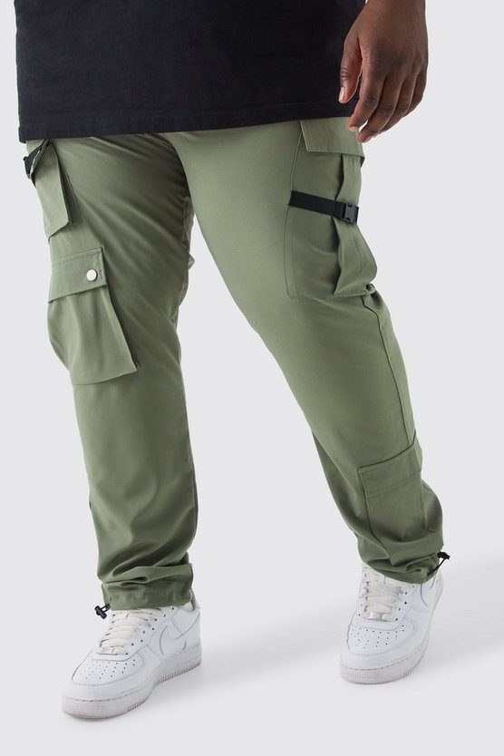 Plus Skinny Cargo-Hose mit Taschen