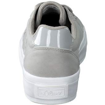 s.Oliver Plateau Sneaker in grau