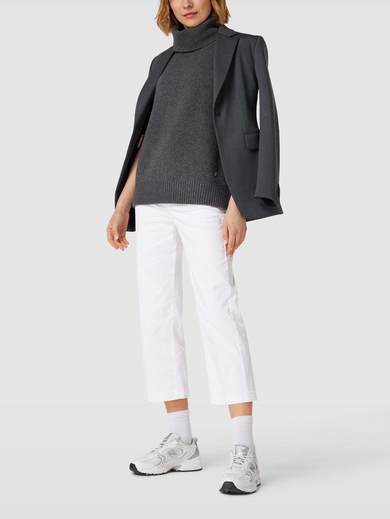 Jeans in verkürzter Passform Modell 'RICH CULOTTE' in weiß