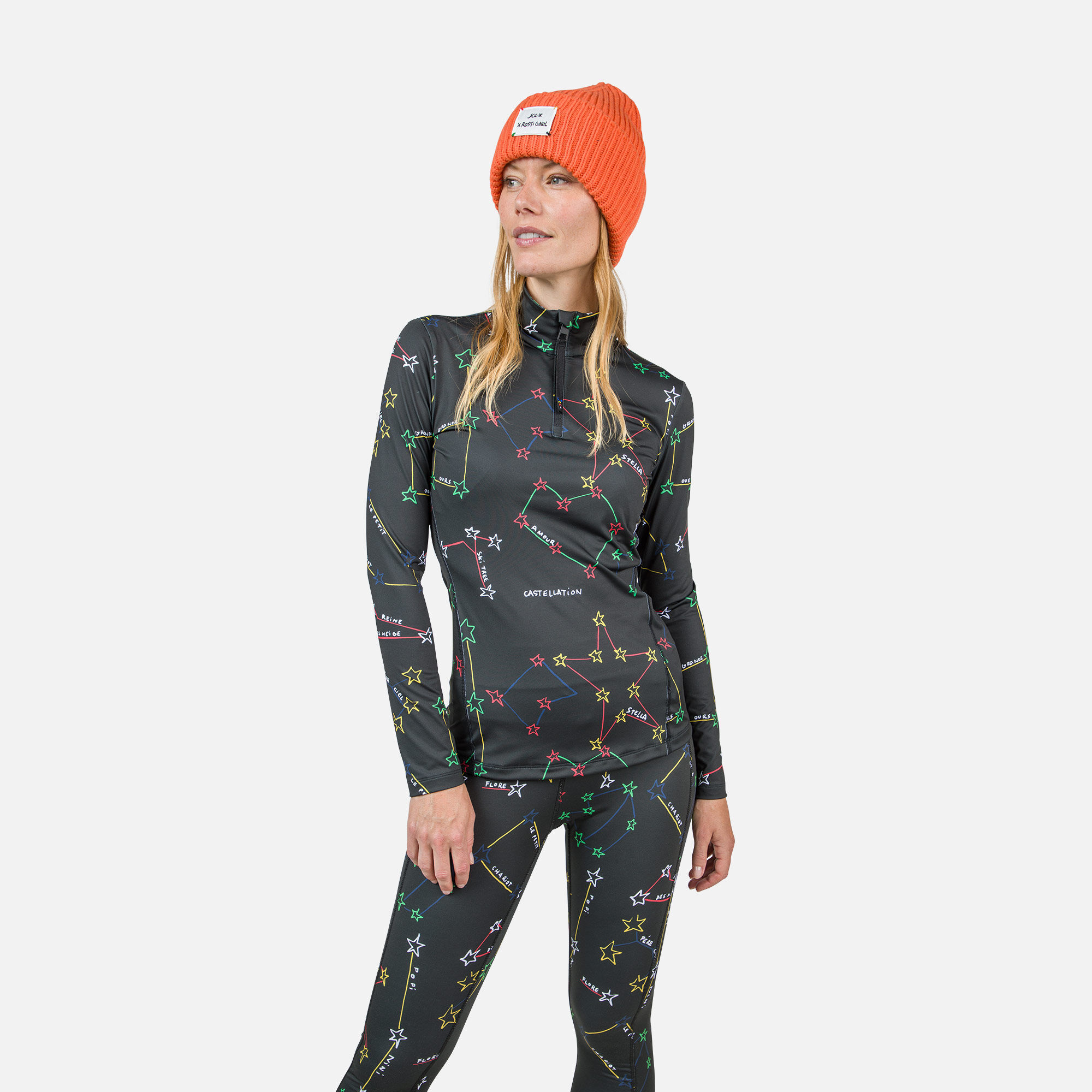 Première couche demi-zip JCC Booster femme